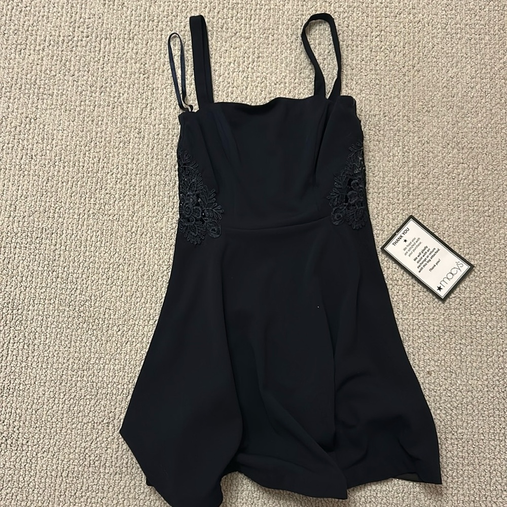 Macy city studio dress navy